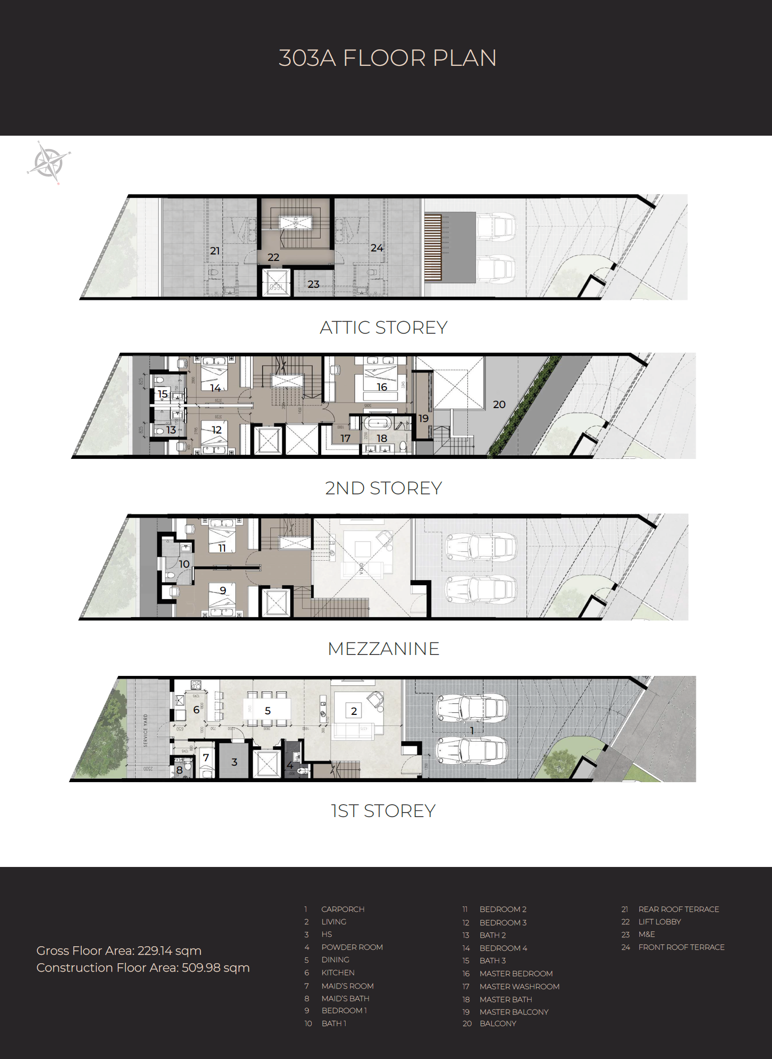 The Harbour Residences 303 Bedroom Floor Plan 2